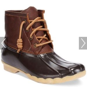 Women’s Sperry Duck Boots - Chocolate Brown